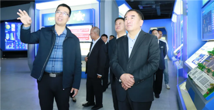 吉林省白山市副市长全洪宝一行莅临凯发k8国际科技集团考察指导