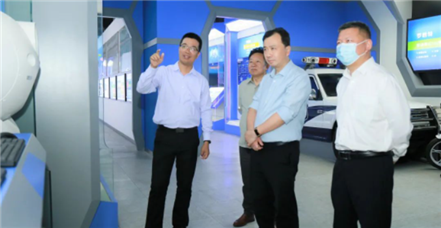 湖北省大冶市委副书记、市长孙辄一行莅临凯发k8国际集团考察指导